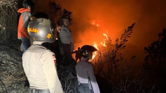 Kondisi Pendaki Usai Gunung Sumbing Terbakar, 61 Orang Dievakuasi