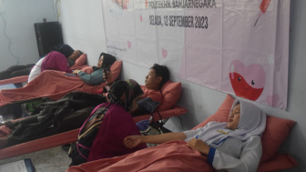 57 Kantong Darah Terkumpul di Politeknik Banjarnegara, Bantu Amankan Stock Untuk Masyarakat