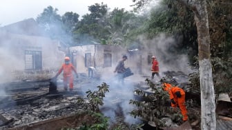 Kebakaran! Rumah Warga Purbalingga Ludes Jadi Abu