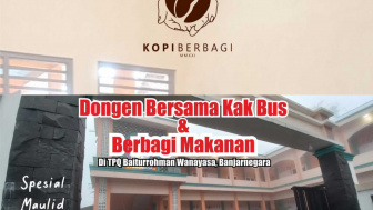 Kopi Berbagi Banjarnegara Siap Tebar Keceriaan Bersama Santri TPQ