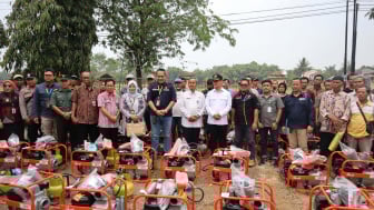 400 Petani Purbalingga Terima Bantuan Pompa Air Bahan Bakar Gas, Bisa Kurangi Biaya Operasional?