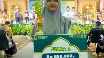 Mantap, Tahfidz Putri SMPIT Permata Hati Banjarnegara Sabet Juara Tingkat Provinsi Jawa Tengah