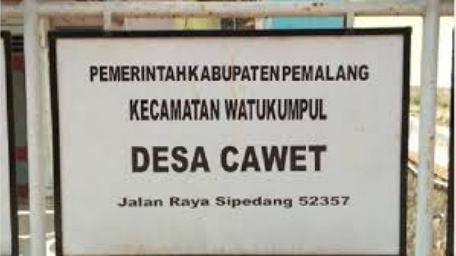 Namanya Unik, Sejarah Desa Cawet Pemalang Bermula dari Tokoh Legenda Ini