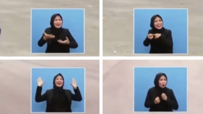 Sosok Winda Utami, Penerjemah Bahasa Isyarat Upacara HUT RI yang Viral, Menghayati Lagu "Ojo Dibandingke"