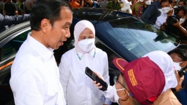 Kocak, Dua Anak SD di Surabaya Wawancarai Presiden Jokowi