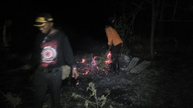 Kronologi Kebakaran Lahan 1 Hektar di Sumberkolak Situbondo