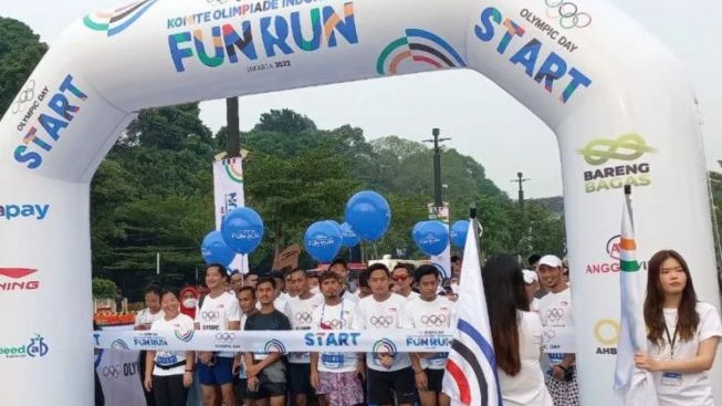 Olympic Day Dilaksanakan di Area GBK, Diikuti Lebih dari 1.500 Peserta