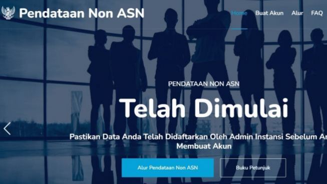 Tahap Pendaftaran Pendataan Non ASN 2022 Segera Ditutup. Siapa Saja yang Bisa Daftar?