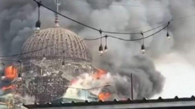 Kronologi Kebakaran Masjid Islamic Center Jakarta, Berawal dari Renovasi Kubah