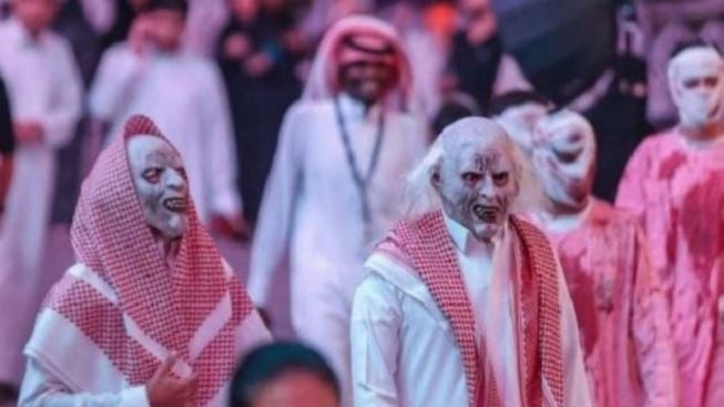 Kesaksian WNI di Arab tentang Festival "Pekan Menyeramkan" di Riyadh, Promo Gratis bagi Pengunjung Berkostum Hantu