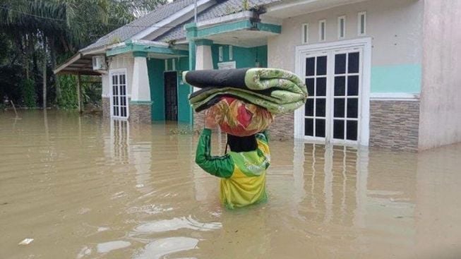 Ribuan Rumah 14 Desa di Lima Kecamatan Aceh Timur Terendam Banjir