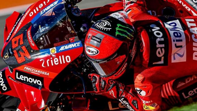 Rider Ducati, Francesco Bagnaia Kunci Gelar Juara MotoGP 2022 di Valencia