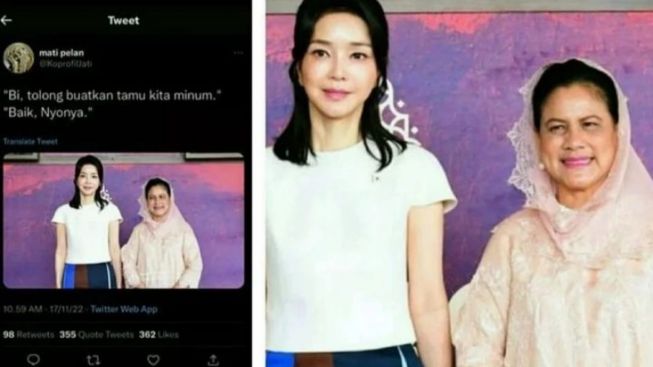 Surat Terbuka Kharisma Jati setelah Dituduh Hina Foto Iriana Jokowi bersama Istri Presiden Korsel, Isinya Bikin Kesal Netizen