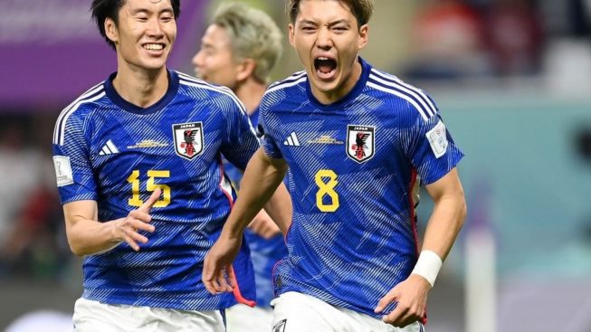Ikuti Langkah Timnas Arab Saudi, Jepang Kalahkan Jerman 2 - 1