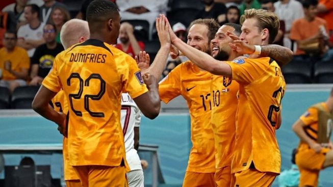 Kalahkan Tuan Rumah Qatar 2 0, Timnas Belanda Pastikan Tempat di 16 Besar Piala Dunia