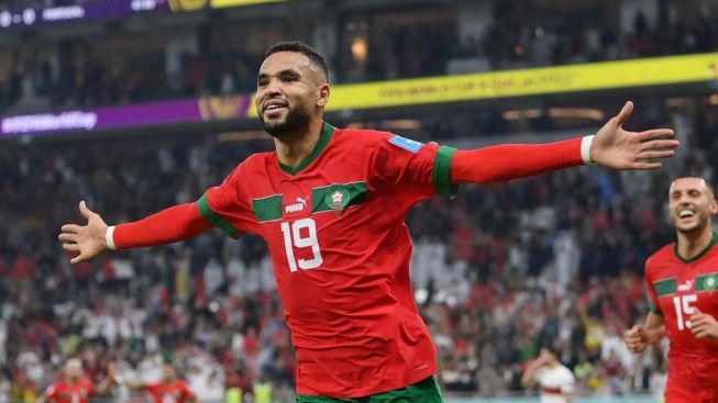 Satu Gol Youssef En Nesyri Bawa Maroko Lolos ke Semifinal Piala Dunia Setelah Kalahkan Portugal