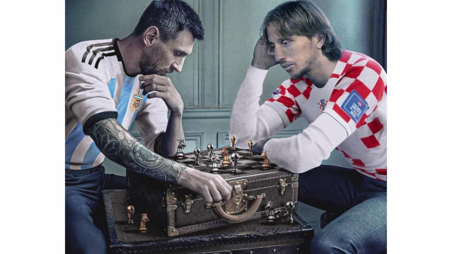 Musuh Lama Bertemu Kembali, Duel Sengit Messi dan Modric