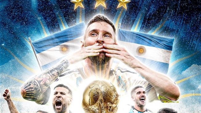 Berlangsung Dramatis, Timnas Argentina Juarai Piala Dunia 2022 Qatar Lewat Adu Pinalti