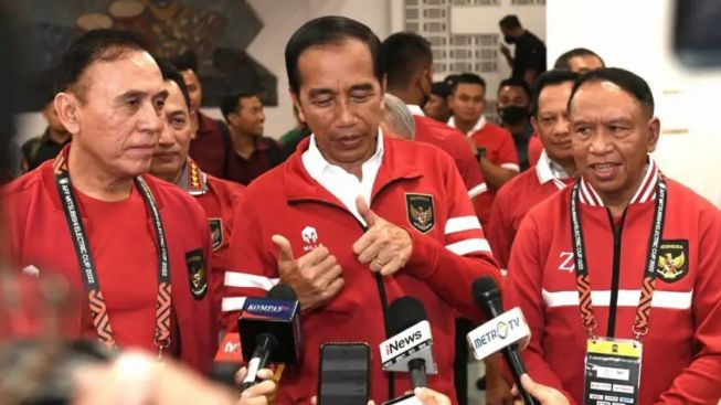 Hormati Statuta FIFA, Presiden Jokowi Harap Ketua PSSI Baru berikan Perubahan untuk Sepak Bola Indonesia