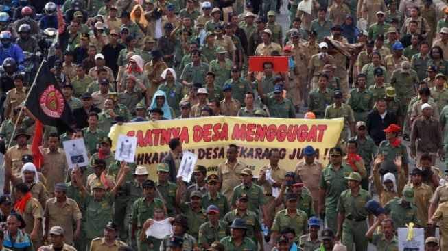 Tanggapi Perpanjangan Masa Jabatan Kades, Presiden Jokowi Persilakan untuk Menyampaikan ke DPR