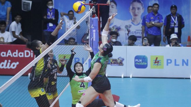 Proliga Seri Purwokerto, Tim Tuan Rumah Jakarta Pertamina Fastron Susah Payah Taklukan Jakarta Elektrik PLN 3-1