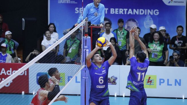 Proliga Seri Purwokerto, Pertamina Pertamax Menang 3-0 Lawan Bank SumselBabel