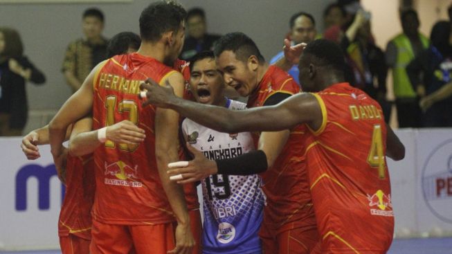 Proliga 2023, Bhayangkara Presisi Hentikan Laju LavAni Allo Bank