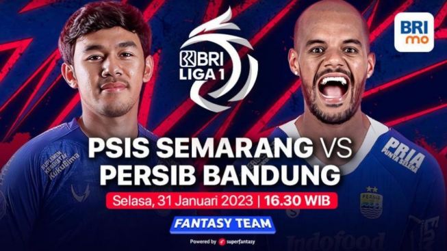 Jadwal dan Link Live Streaming BRI Liga 1, PSIS Semarang vs Persib Bandung
