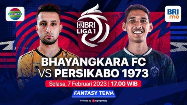 Saksikan BRI Liga 1 Laga Bhayangkara FC vs Persikabo 1973, Ini Link Resminya