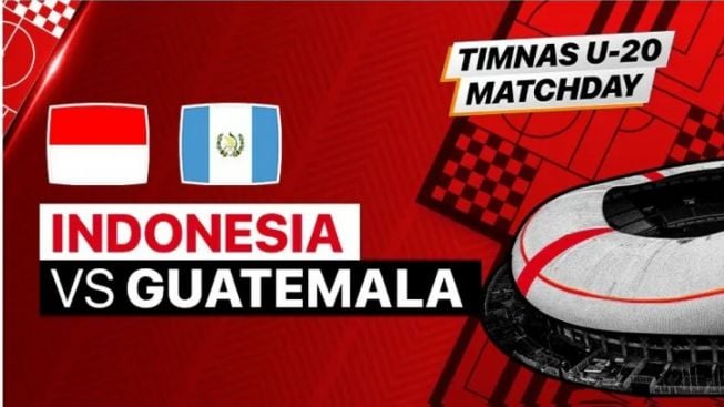 Link Live Streaming Timnas Indonesia U-20 vs Guatemala Malam Ini