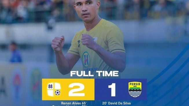 Hasil BRI Liga 1, Barito Putera Berhasil Menjegal Persib Dengan Skor 2-1