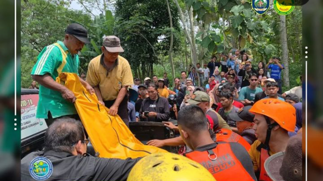 Pemotor Asal Banyumas Tewas Usai Tabrak Tiang dan Terpental ke Sungai Logawa