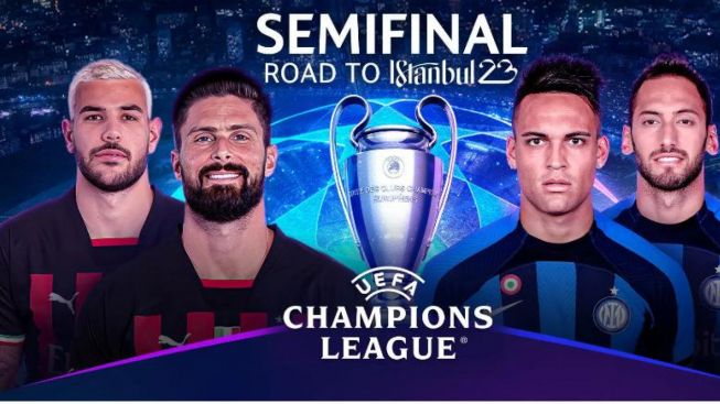 Fakta Menarik Jelang Laga AC Milan vs Inter Milan di Semifinal Liga Champions