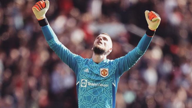 Catatkan 16 Kali Clean Sheet, David De Gea Raih Golden Glove Premier League Musim Ini