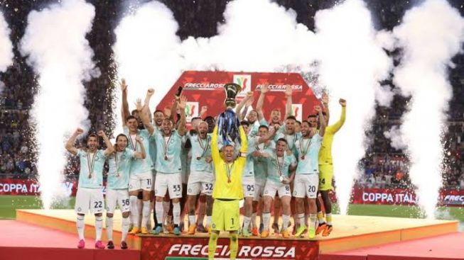 Setelah Kunci Gelar Coppa Italia, Kini Inter Milan Berburu Trofi Liga Champions Eropa : Manchester City jadi Batu Sandungan ?