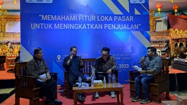 Literasi Digital Kemenkominfo di Cilacap: Meningkatkan Penjualan Lewat Fitur Loka Pasar