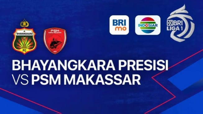 Segera Berlangsung, Link Streaming Bhayangkara FC vs PSM Makassar Malam Ini