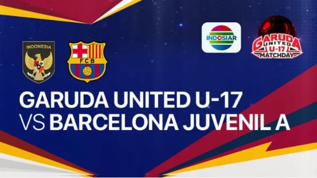 Segera Berlangsung, Link Streaming Garuda United U-17 vs Barcelona Juvenil A