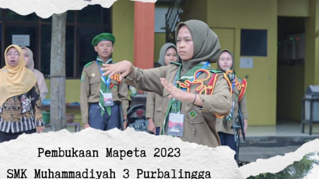 SMK Muhammadiyah 3 Purbalingga Buka Mapeta Hizbul Wathan