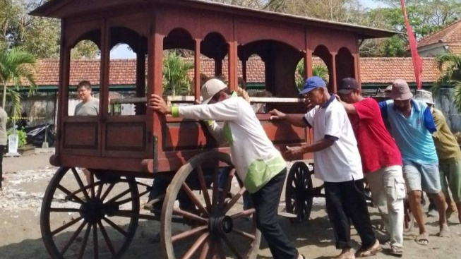 Ambulance Belum Lahir, Ini Penampakan Kereta Jenazah Usia Ratusan Tahun di Bong Kaliori Banyumas