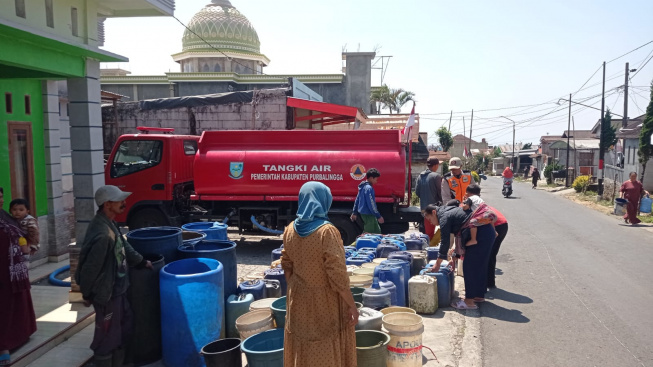 Kemarau Panjang, Pemkab Purbalingga Distribusikan 759.000 Liter Air Bersih ke Warga