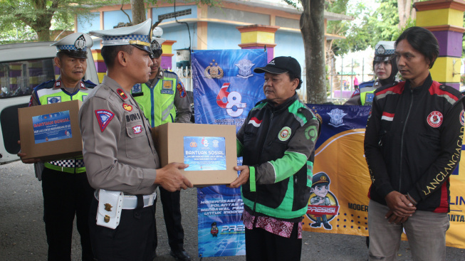 Satlantas Polres Kebumen Mendadak Kumpulkan Driver Ojek Online, Ada Apa?