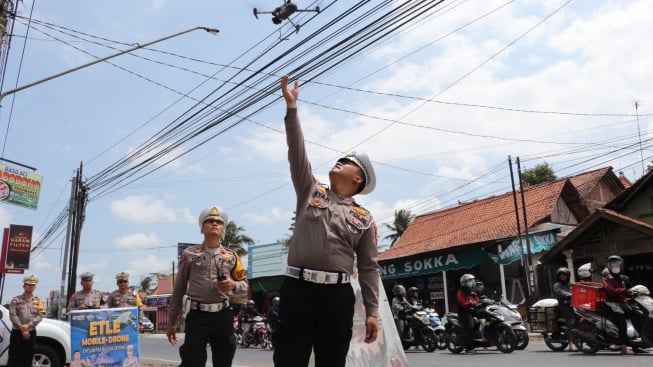 Uji Coba ETLE Drone di Kebumen: Terbang 5 Menit, Puluhan Pelanggar Lalu Lintas Terekam Kamera