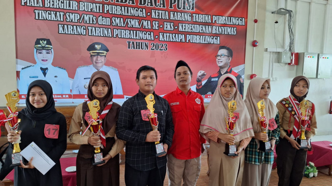 Lomba Baca Puisi Piala Bupati Purbalingga, Ini Juaranya