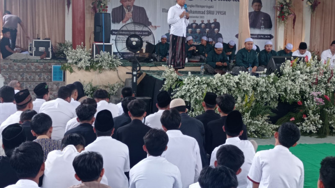 Ratusan Siswa SMAN 1 Sigaluh Banjarnegara Diajak Bersholawat, Ternyata Ini Tujuannya