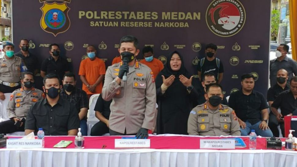 Jaringan Narkoba Internasional Terbongkar Di Medan, 42 Kg Sabu Disita