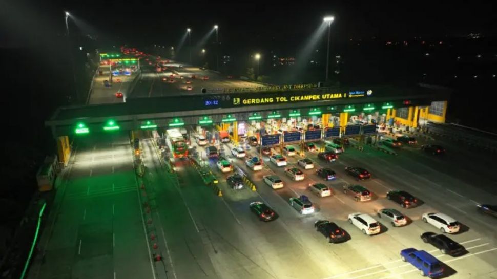 Jasa Marga Catat 60 Ribu Kendaraan Tinggalkan Surabaya Lewat Gerbang Tol Warugunung