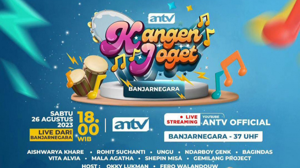 Banjarnegara Siap Ambyar, Kangen Joget ANTV Hadir Menyapa, Catat Tanggalnya