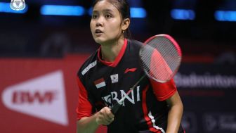 Keren! Tunggul Putri Indonesia Bilqis Prasista Taklukan Pemain Nomor 1 Dunia di Piala Uber 2022