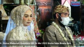 Ketua MK Anwar Usman dan Adik Presiden Jokowi Resmi Jadi Suami Istri